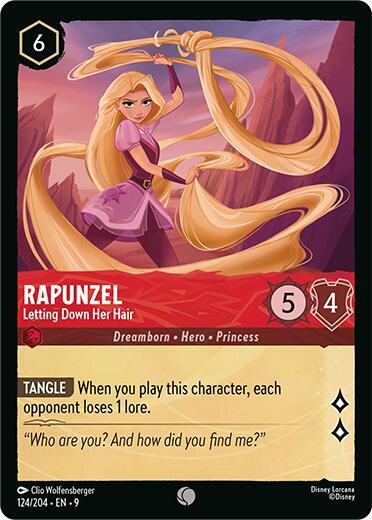 Rapunzel- Letting Down Her Hair [124/204] C (Fabled)