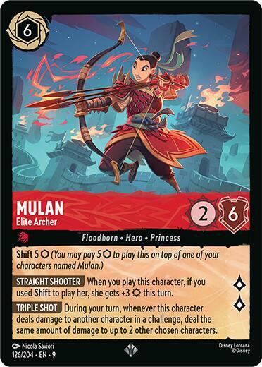 Mulan- Elite Archer [126/204] SR (Fabled)