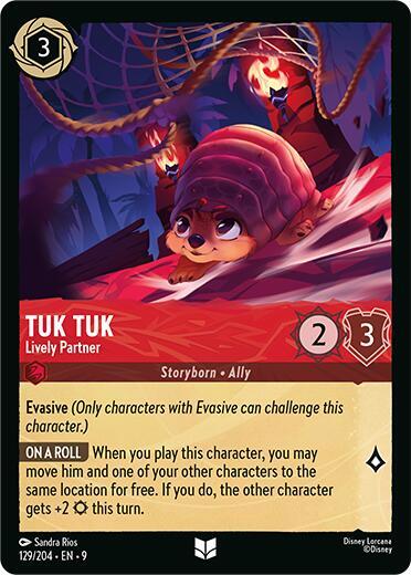 Tuk Tuk- Lively Partner [129/204] U (Fabled)