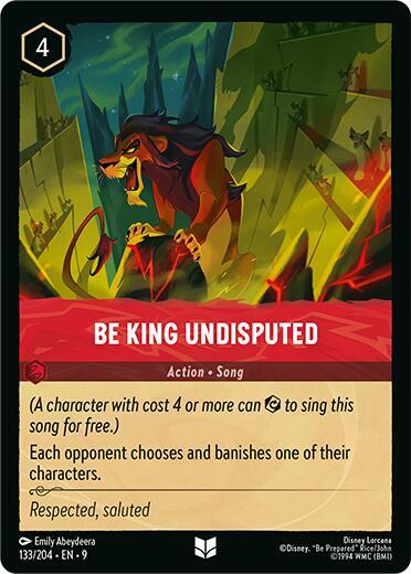 Be King Undisputed [133/204] U (Fabled)