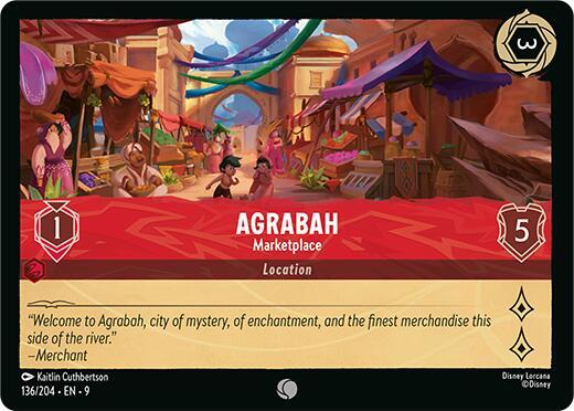 Agrabah- Marketplace [136/204] C (Fabled)