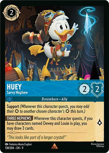 Huey- Savvy Nephew [138/204] R (Fabled)