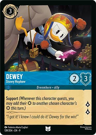 Dewey- Showy Nephew [139/204] U (Fabled)