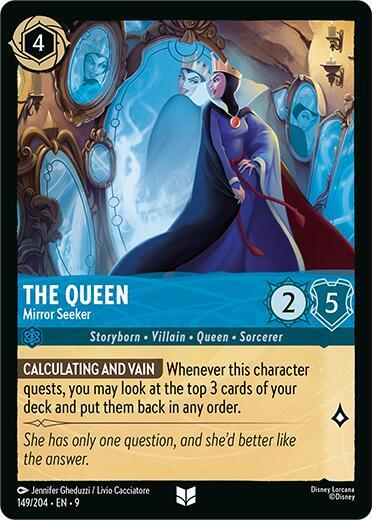 The Queen- Mirror Seeker [149/204] U (Fabled)