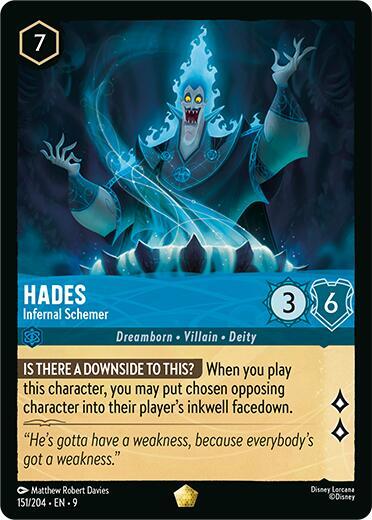 Hades- Infernal Schemer [151/204] L (Fabled)
