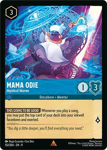 Mama Odie- Mystical Maven [152/204] R (Fabled)
