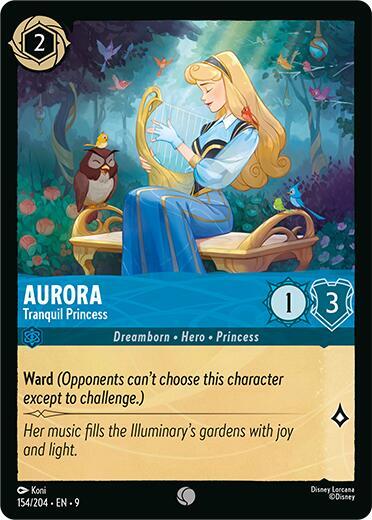 Aurora- Tranquil Princess [154/204] C (Fabled)