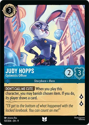 Judy Hopps- Optimistic Officer [157/204] U (Fabled)
