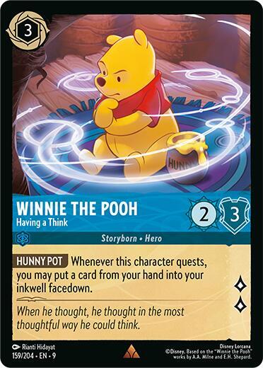 Winnie the Pooh- Having a Think [159/204] R (Fabled)