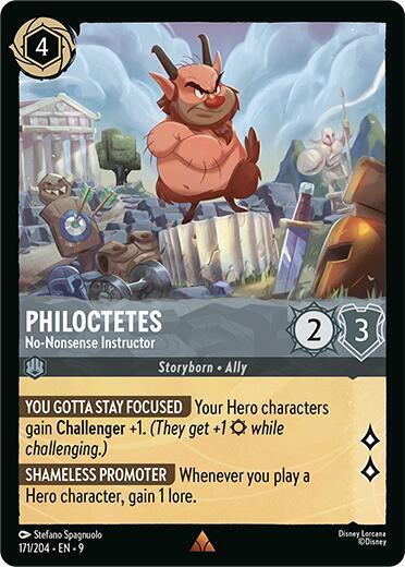 Philoctetes- No- Nonsense Instructor [171/204] R (Fabled)