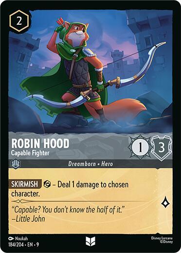 Robin Hood- Capable Fighter [184/204] U (Fabled)