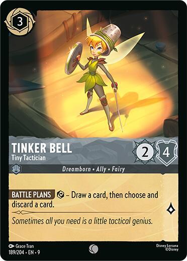 Tinker Bell- Tiny Tactician [189/204] C (Fabled)