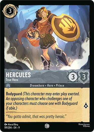 Hercules- True Hero [191/204] C (Fabled)