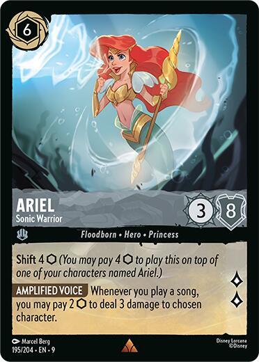 Ariel- Sonic Warrior [195/204] R (Fabled)