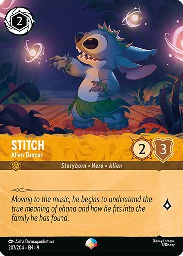 Stitch- Alien Dancer [207/204] E (Fabled)
