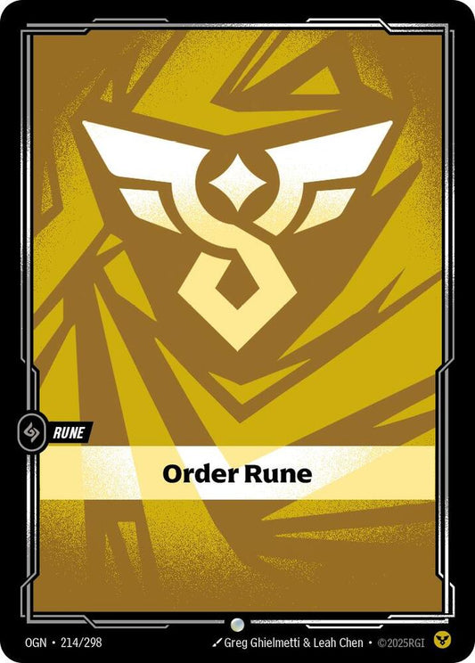 Order Rune [SFD - R06]