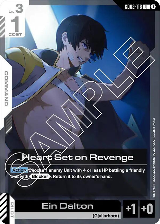 Heart Set on Revenge GD02-118 U
