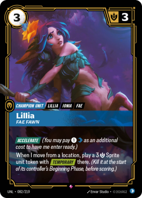 Lillia - Fae Fawn [UNL-082] [R]