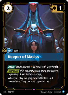 Keeper of Masks [UNL-081] [R]