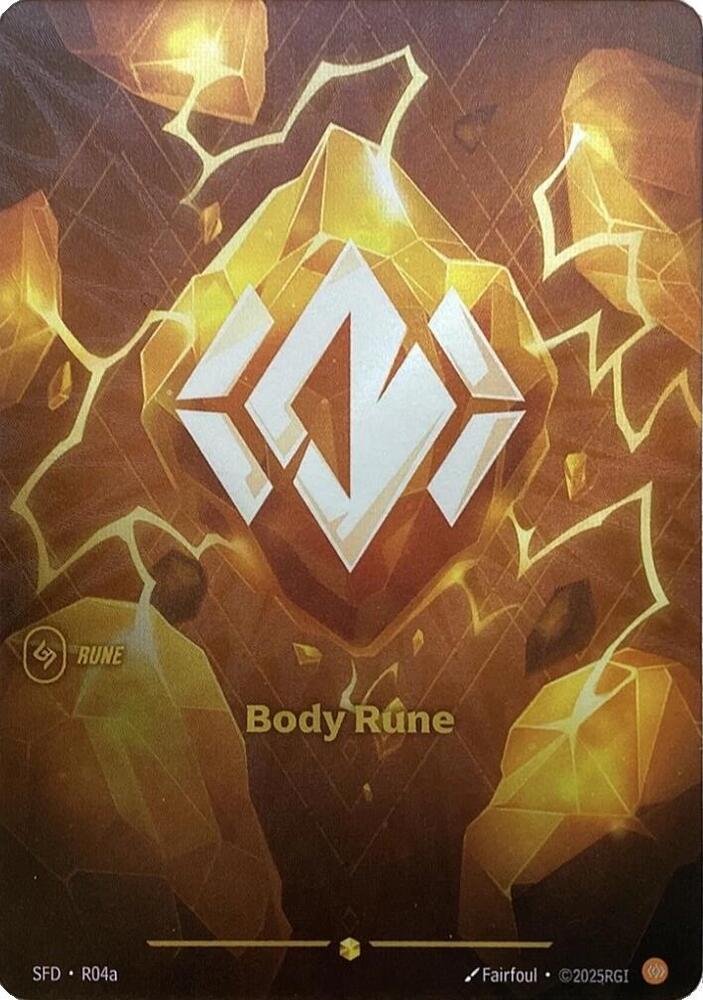 Body Rune [SFD - R04a] [S]