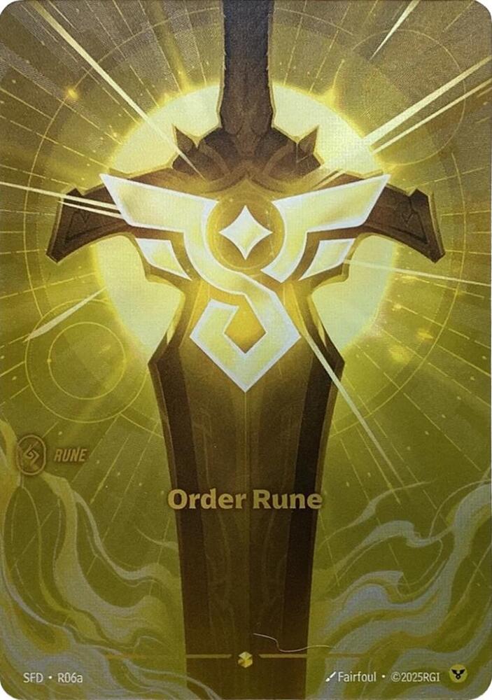 Order Rune [SFD - R06a] [S]
