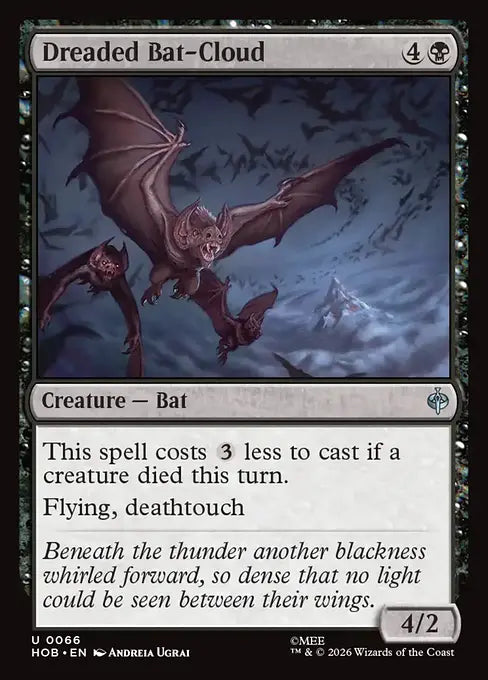 Dreaded Bat-Cloud [HOB-066] [U]