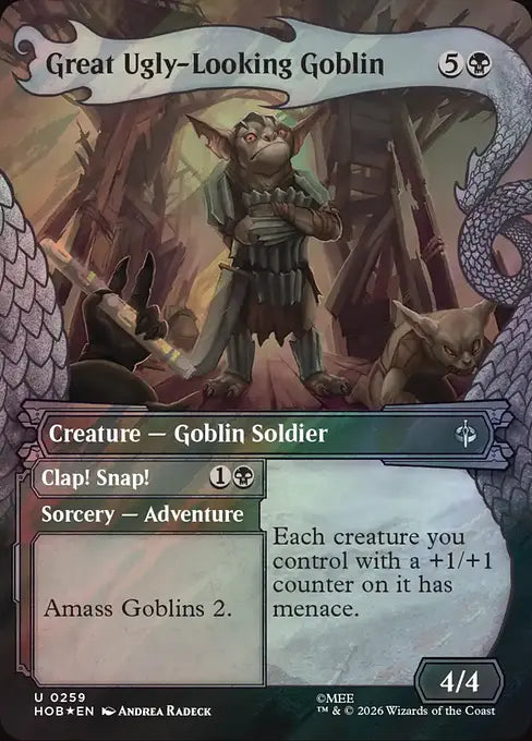 Great Ugly-Looking Goblin // Clap! Snap! [HOB-259] [U]