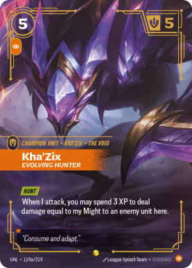 Kha'Zix - Evolving Hunter [UNL-119a] [S]