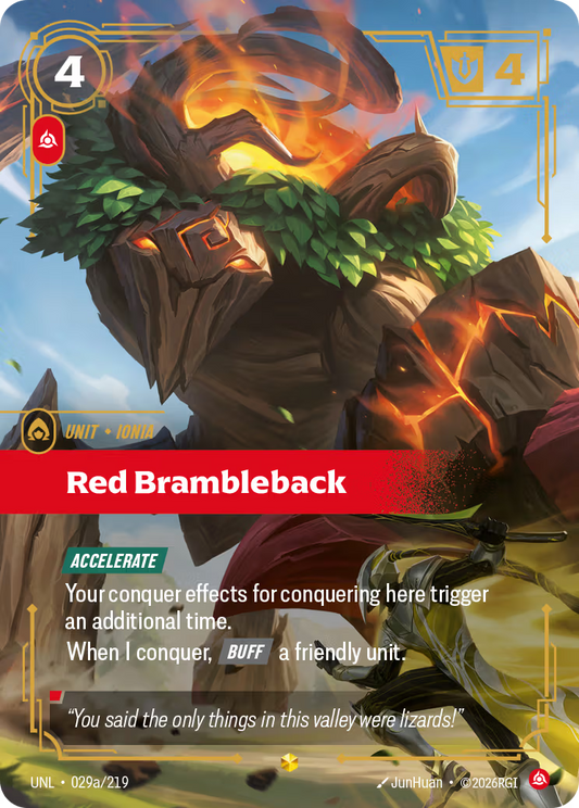 Red Brambleback [UNL-029a] [S]