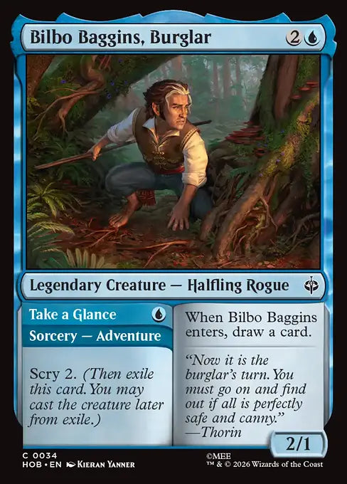 Bilbo Baggins, Burglar // Take a Glance [HOB-034] [C]