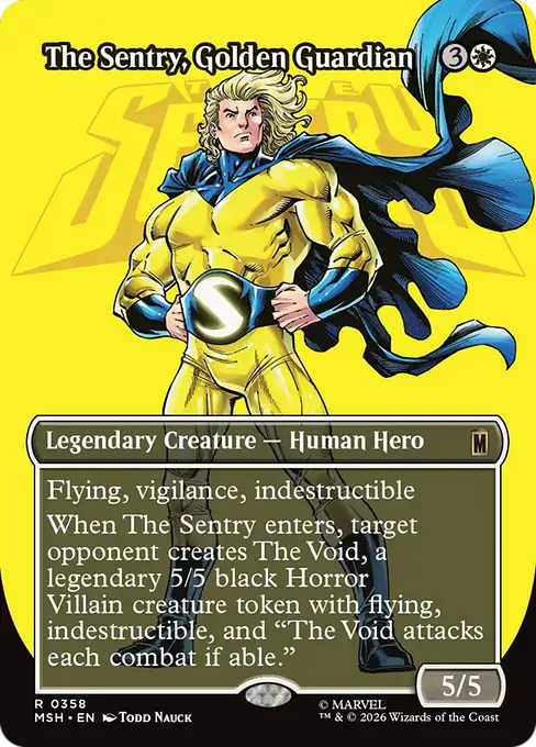 The Sentry, Golden Guardian [MSH-358] [R]