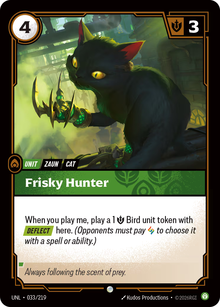 Frisky Hunter [UNL-033] [C]