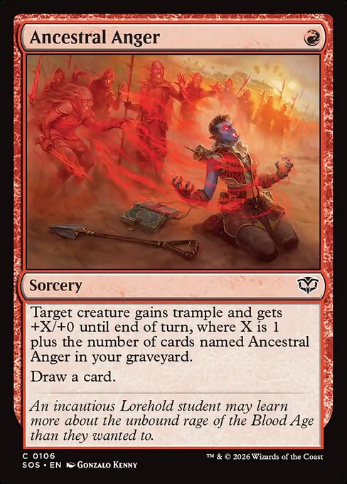 Ancestral Anger [SOS-106]