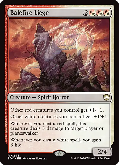 Balefire Liege [SOC-295] [R]
