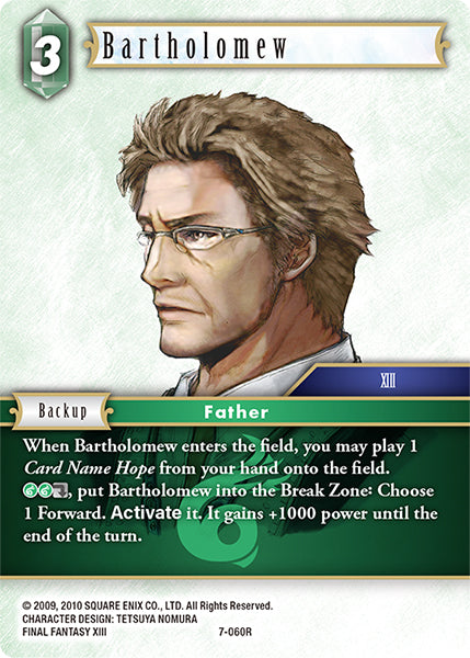 Bartholomew (07-060R) [Opus 7]