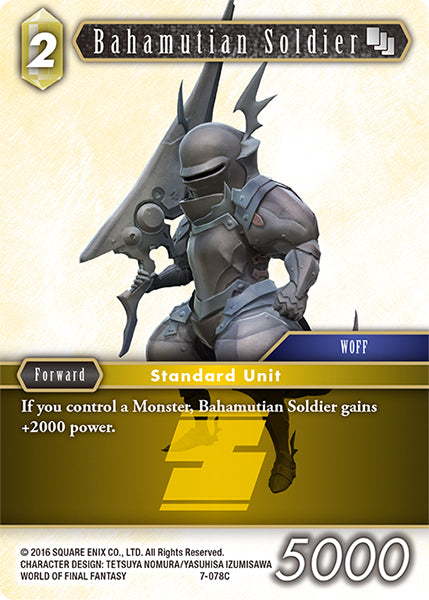 Bahamutian Soldier (07-078C) [Opus 7]