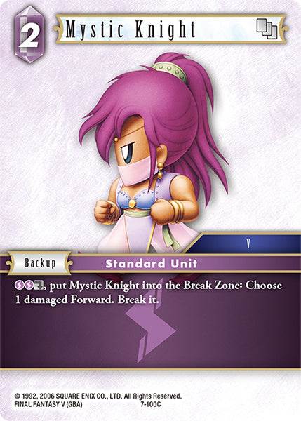 Mystic Knight (07-100C) [Opus 7]