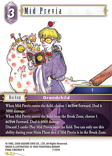 Mid Previa (07-101H) [Opus 7]
