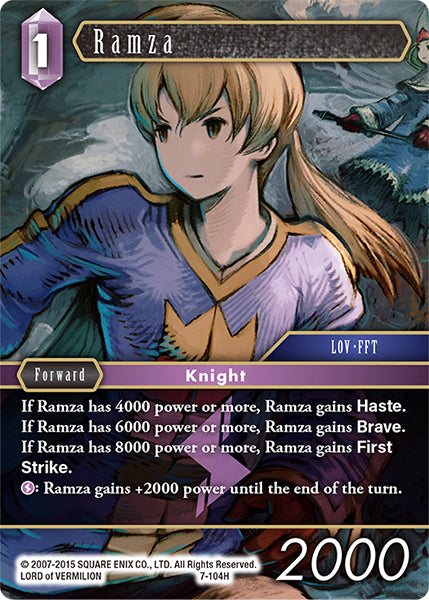 Ramza (07-104H) [Opus 7]