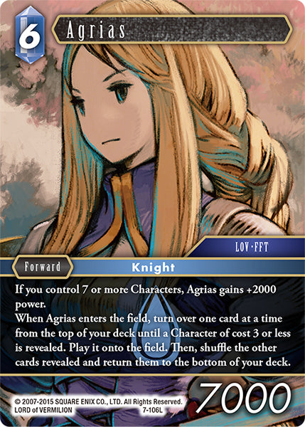 Agrias (07-106L) [Opus 7]