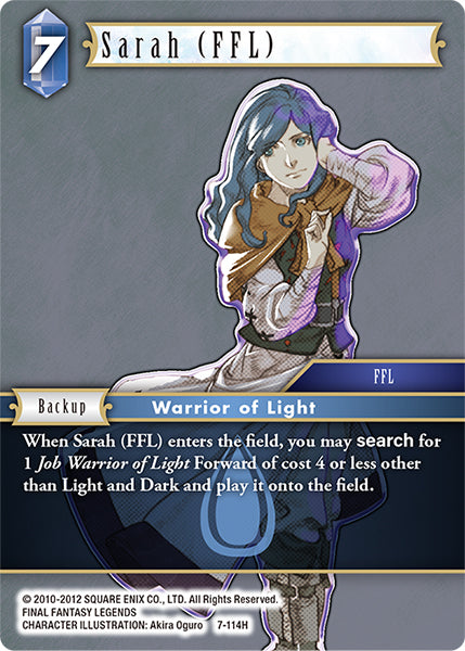 Sarah (FFL) (07-114H) [Opus 7]