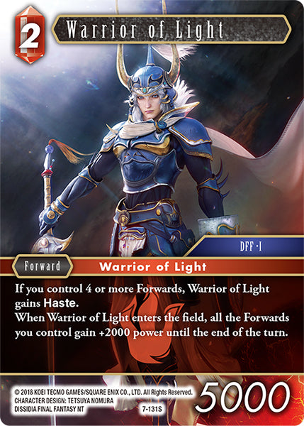 Warrior of Light (07-131S) [Opus 7]