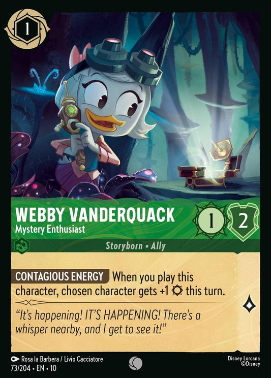 Webby Vanderquack - Mystery Enthusiast [010-073]