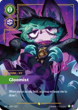 Vex - Gloomist - Signature [UNL-232s] [S]
