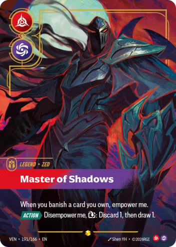Zed - Master of Shadows (Overnumbered) [VEN-191S]