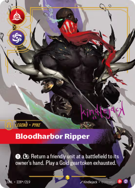 Pyke - Bloodharbor Ripper - Signature [UNL-228s] [S]