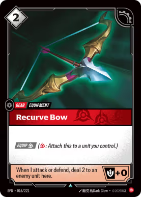 Recurve Bow [SFD-016] [U]