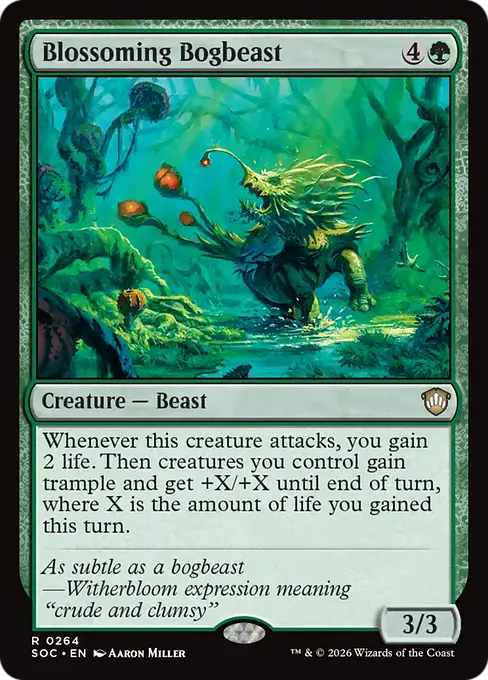 Blossoming Bogbeast [SOC-264] [R]