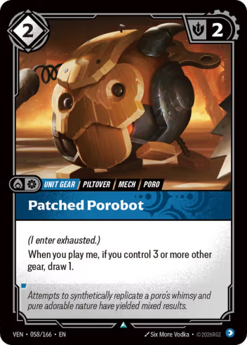 Patched Porobot [VEN-058U]