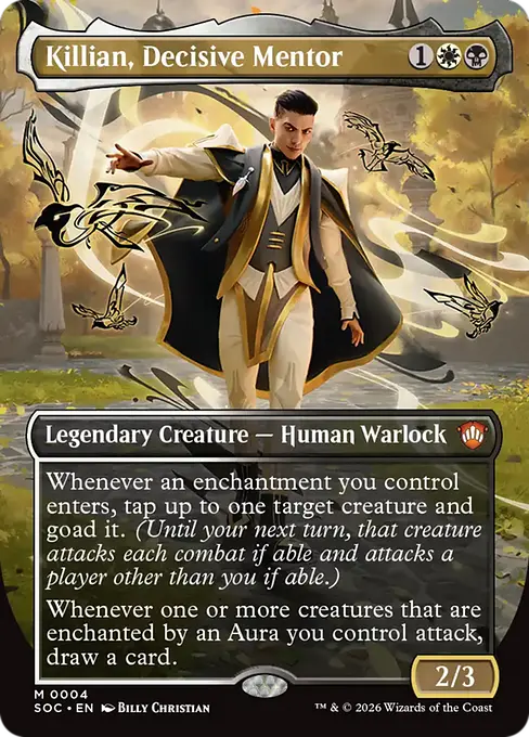 Killian, Decisive Mentor [SOC-004] [M]